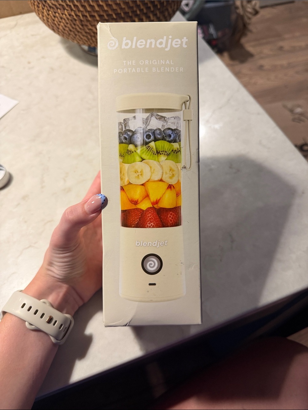 NEW BlendJet Portable Blender in Cream